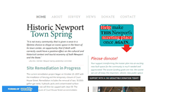 Desktop Screenshot of historicnewportspring.org